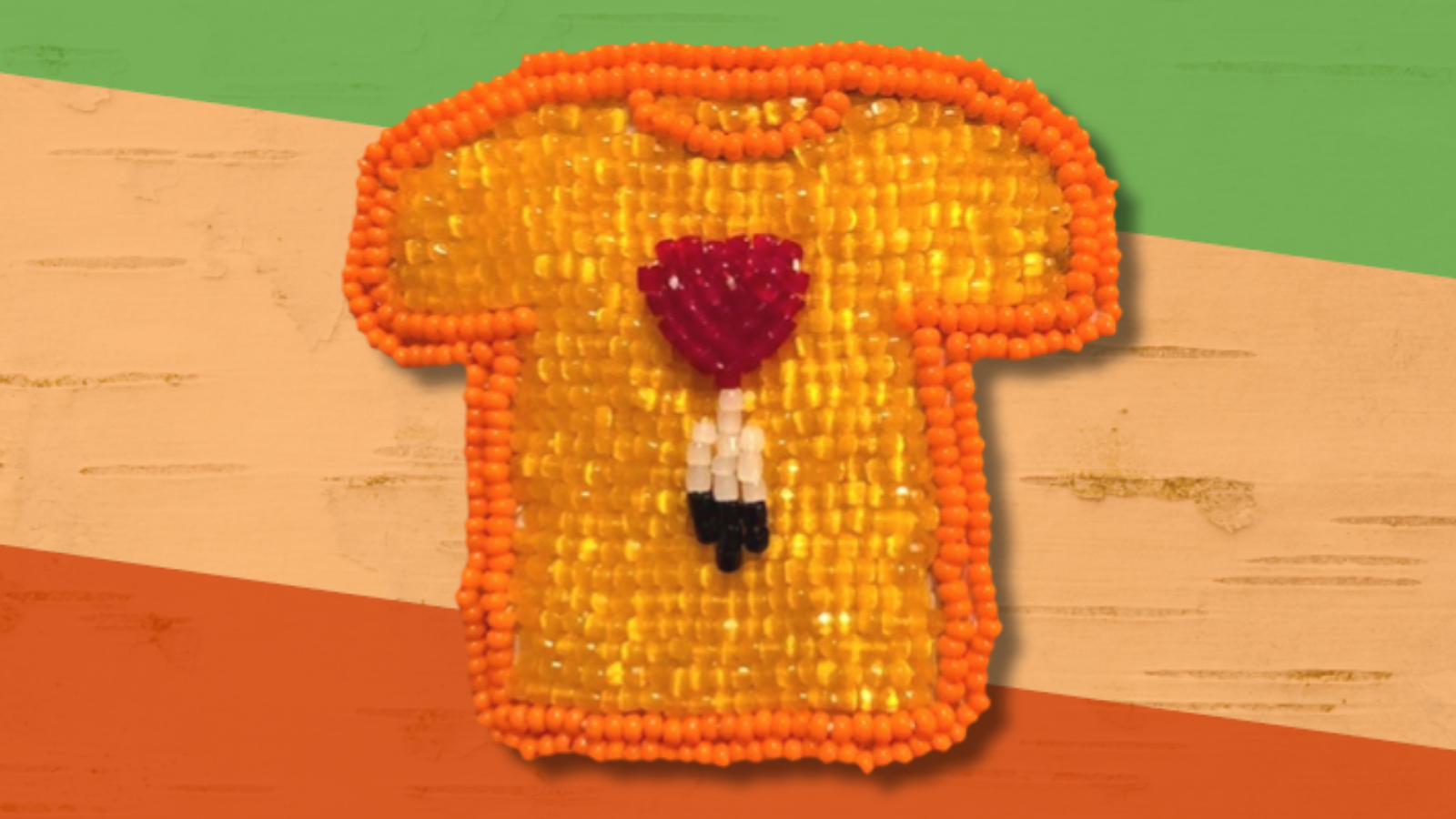 orange t-shirt for NDTR at OPL